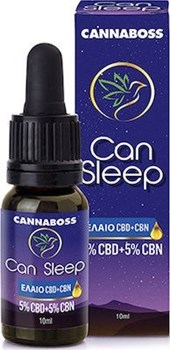 Picture of Cannaboss Can Sleep Oil 5% CBD + 5% CBN 10ml