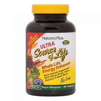 Picture of NATURE'S PLUS ULTRA SOURCE OF LIFE® WITH LUTEIN NO IRON Tabs90