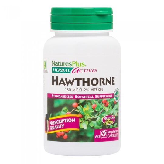 Picture of NATURE'S PLUS HERBAL ACTIVES HAWTHORNE 150mg 60CAPS