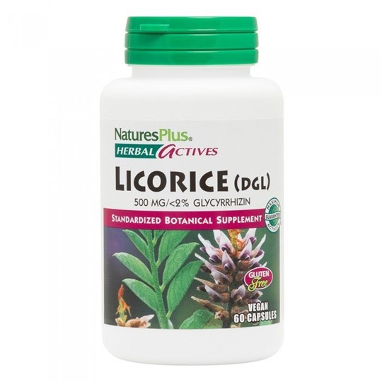 Picture of NATURE'S PLUS LICORICE (DGL) 60 caps