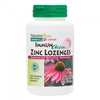 Picture of NATURES PLUS IMMUNACTIN ZINC, 60LOZENGES