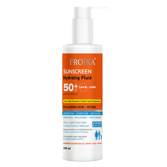 Picture of Froika Sunscreen Hydrating Fluid Hyaluronic Acid SPF50 250ml