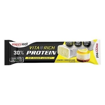 Picture of Mooveat VITA-RICH Lemon Cheesecake Protein bar 30%prt 60gr