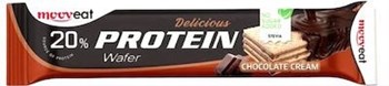 Picture of Mooveat Protein Wafer 20% - Γεύση Chocolate Cream 46gr