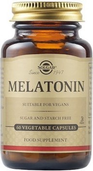 Picture of Solgar Melatonin Συμπλήρωμα για τον Ύπνο 60 φυτικές κάψουλες