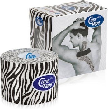 Picture of KINESIOLOGY CURE TAPE ART ZEBRA BLACK/WHITE 5CMX5M