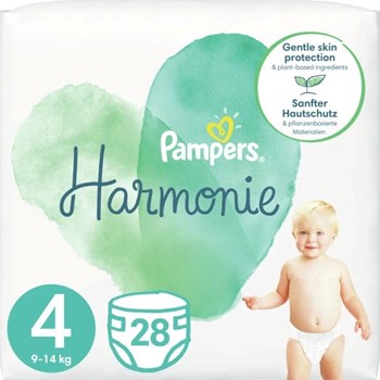 Picture of Pampers Harmonie Value Pack Νο4 (9-14kg) 28τμχ