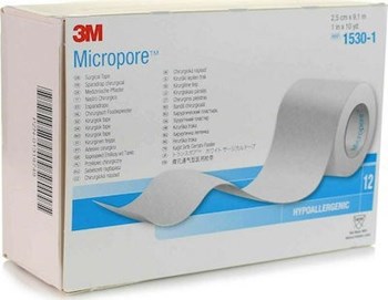 Picture of 3M Micropore Χάρτινη Επιδεσμική Ταινία 2.5cm x 9.1m 1τεμ