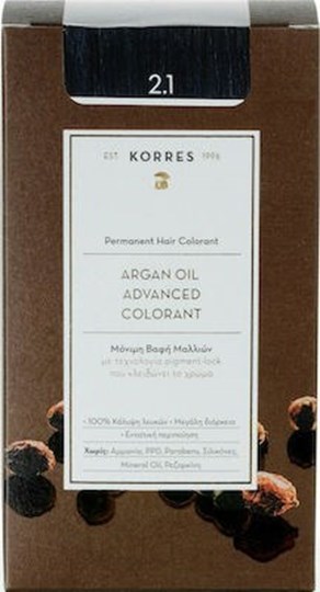 Picture of KORRES Argan Oil Advanced Colorant 2.1 Μαύρο Μπλε 50ml