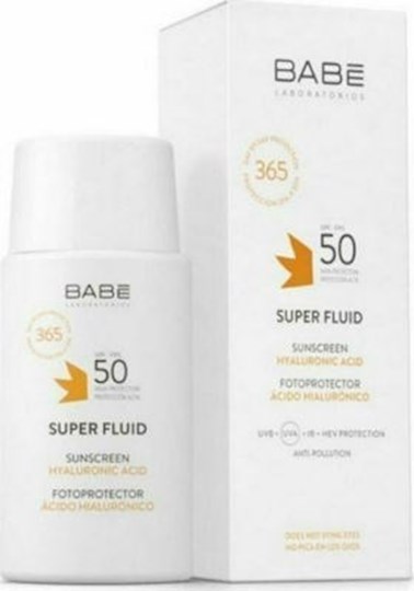 Picture of Babe Laboratorios Super Fluid Αντηλιακή Κρέμα Προσώπου SPF50 50ml