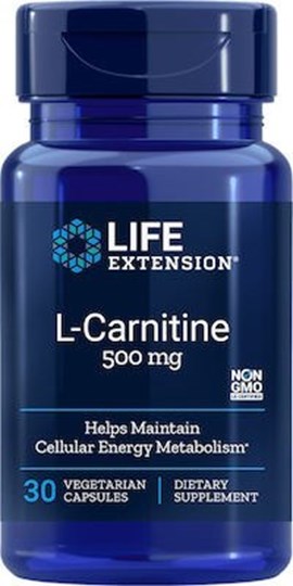 Picture of Life Extension L-carnitine 500mg 30caps