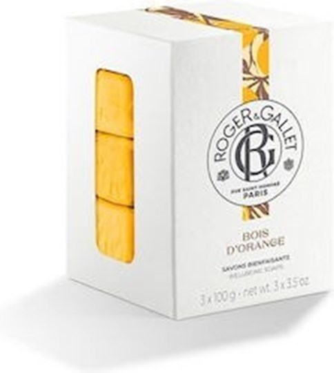 Picture of ROGER & GALLET BOIS D'ORANGE Savon Frais Coffret 3 x 100g