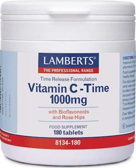 Picture of Lamberts Vitamin C Time Release 1000mg 180tabs
