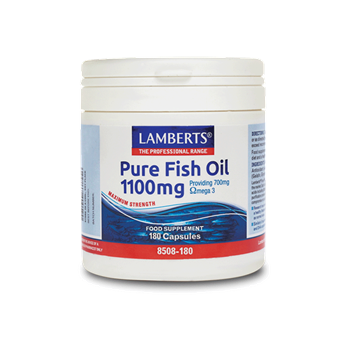 Picture of Lamberts Pure Fish Oil 1100mg 180 soft gels