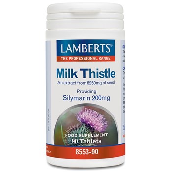 Picture of Lamberts Milk Thistle 6250mg 90 ταμπλέτες