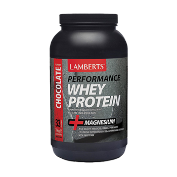 Picture of Lamberts Performance Whey Protein & Magnesium Πρωτεΐνη Ορού Γάλακτος με Γεύση Σοκολάτα 1kg