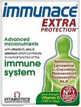 Picture of VITABIOTICS Immunace Extra Protection 30tabs