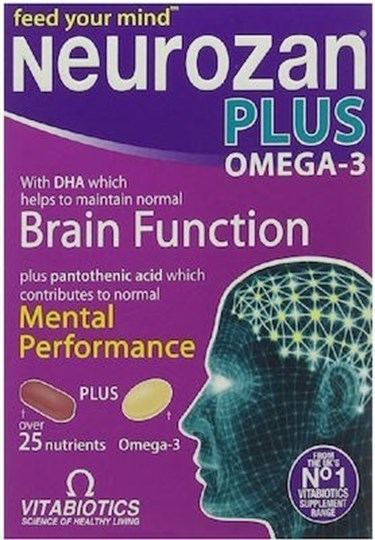 Picture of Vitabiotics Neurozan Plus Omega-3 56Caps