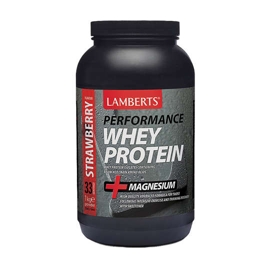 Picture of LAMBERTS WHEY PROTEIN STRAWBERRY 1000GR