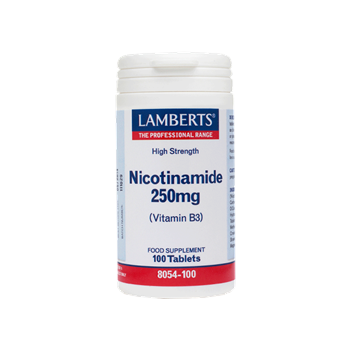 Picture of Lamberts Nicotinamide Vitamin B3 250MG 100 ταμπλέτες