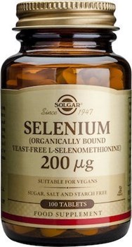 Picture of SOLGAR Selenium 200mg 100 tabs