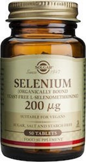 Picture of SOLGAR Selenium 200μg 50 tabs