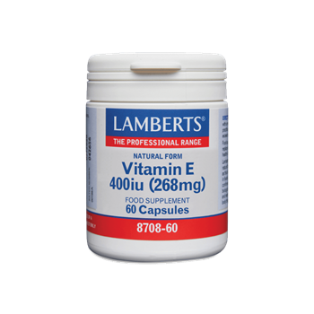 Picture of Lamberts Vitamin E 400iu Natural Form 60 κάψουλες