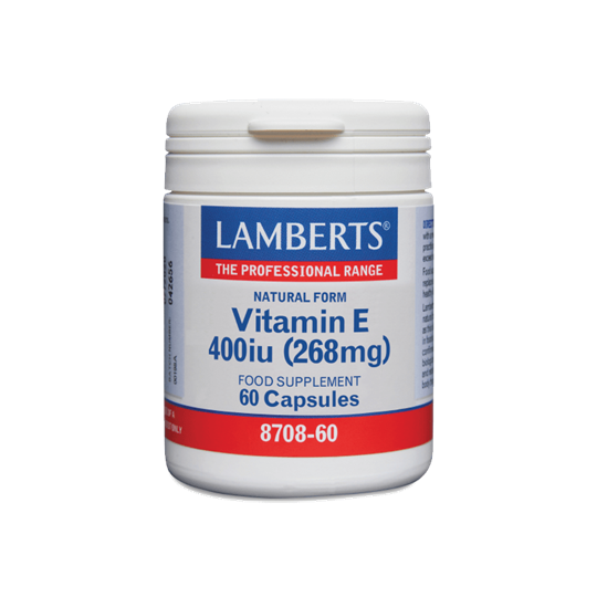 Picture of Lamberts Vitamin E 400iu Natural Form 60 κάψουλες