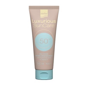 Picture of Intermed Luxurious SunCare Αντηλιακή Κρέμα Προσώπου SPF50 με Χρώμα Natural Beige 75ml