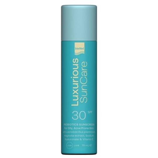 Picture of Intermed Luxurius SunCare Probiotics Αντηλιακή Κρέμα Προσώπου SPF30 75ml