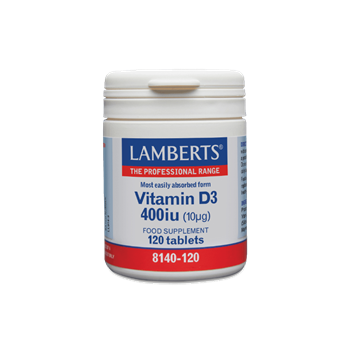 Picture of Lamberts VITAMIN D3 400IU 120TABS