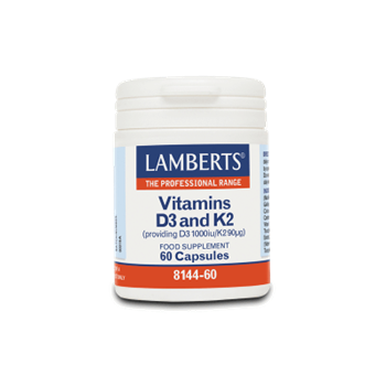 Picture of Lamberts VITAMIN D3 & K2 60CAPS