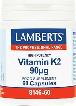 Picture of Lamberts VITAMIN K2 90mcg 60 CAPS