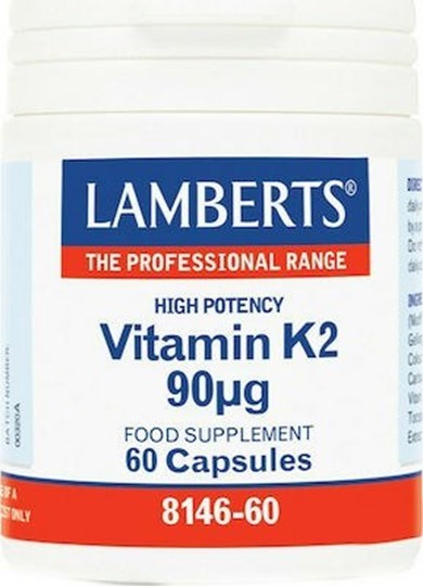 Picture of Lamberts VITAMIN K2 90mcg 60 CAPS