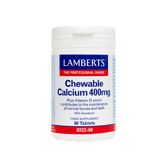 Picture of Lamberts CHEWABLE CALCIUM 400MG 60TABS