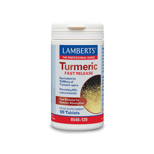 Picture of LAMBERTS TURMERIC FAST RELEASE 120TABS
