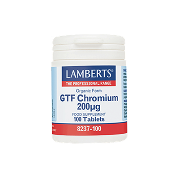 Picture of Lamberts Chromium GTF 200mcg 100 ταμπλέτες