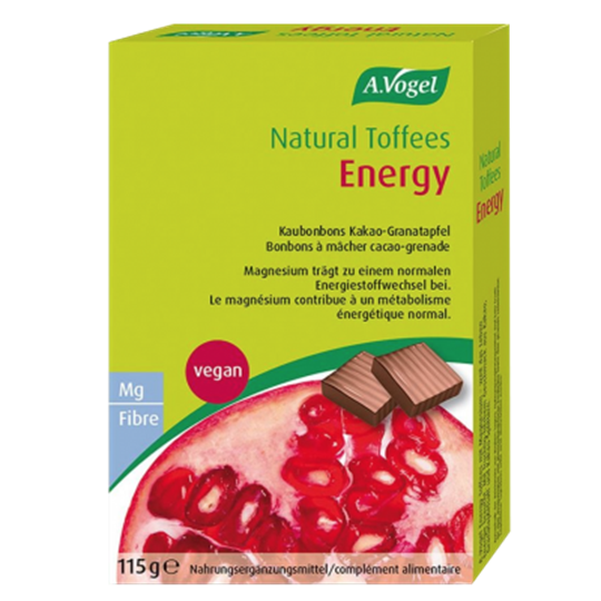 Picture of A.Vogel Energy toffees pomegranate 115gr