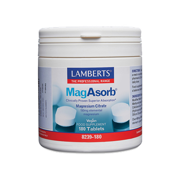 Picture of Lamberts MagAsorb 150mg 180 ταμπλέτες