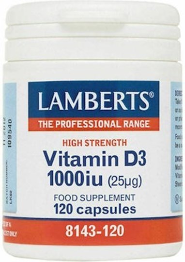 Picture of Lamberts VITAMIN D3 1000iu 120CAPS