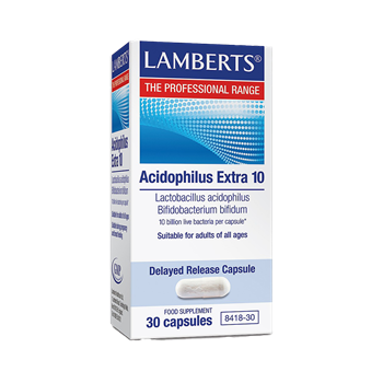 Picture of Lamberts ACIDOPHILUS EXTRA 10 (MILK FREE) 30CAPS