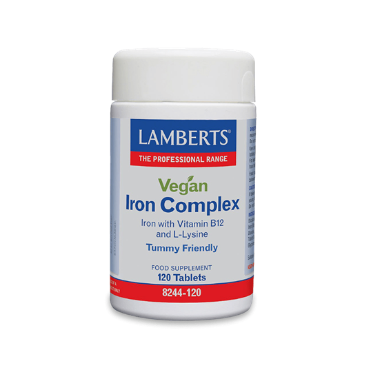 Picture of Lamberts VEGAN IRON COMPLEX 120TABS