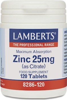 Picture of Lamberts ZINC 25MG (CITRATE) 120TABS