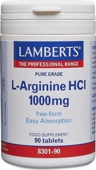 Picture of Lamberts L-ARGININE 1000MG 90TABS