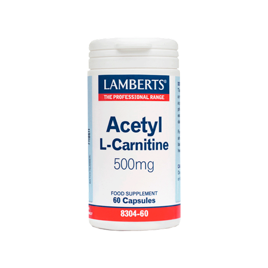 Picture of Lamberts ACETYL L-CARNITINE 500mg 60CAPS