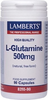 Picture of Lamberts L-GLUTAMINE 500MG 90CAPS