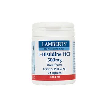 Picture of Lamberts L-HISTIDINE 500MG 30CAPS