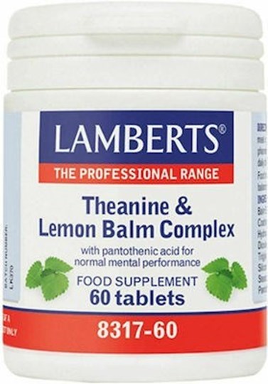Picture of Lamberts THEANINE & LEMON BALM COMPLEX 60tabs