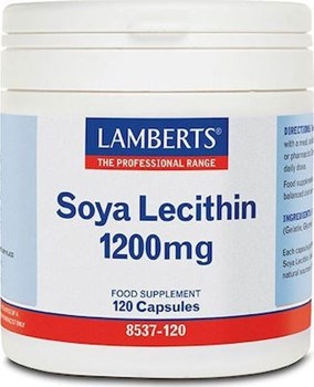 Picture of Lamberts SOYA LECITHIN 1200MG 120CAPS