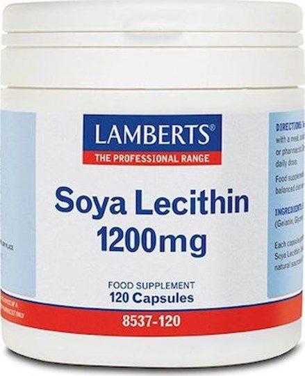 Picture of Lamberts SOYA LECITHIN 1200MG 120CAPS